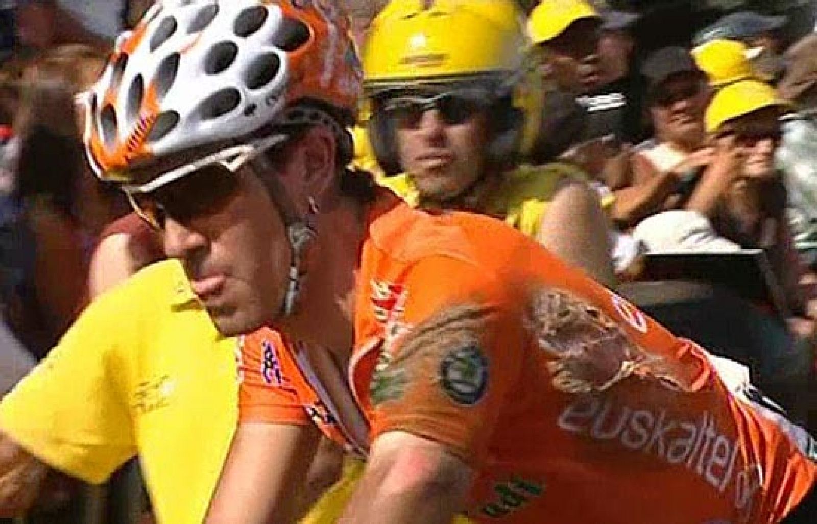 Koldo Fernández, caído en el Tour | Ver