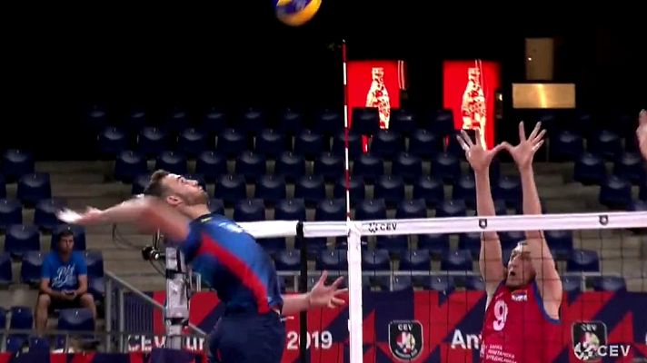 Voleibol - Campeonato de Europa Masculino: España - Serbia