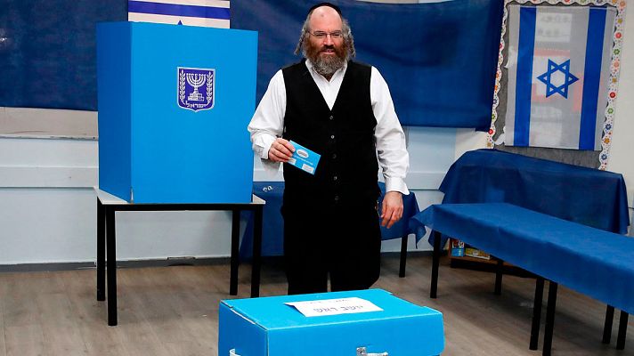 Telediario 1 - Netanyahu se juega su futuro político