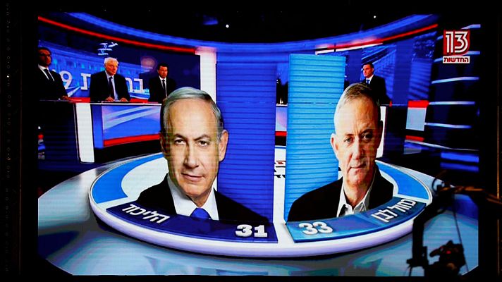 Telediario 1 - Israel repite elecciones