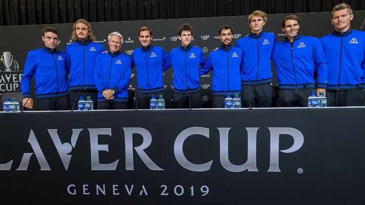 Telediario 1 - Todo listo para el arranque de la Laver Cup