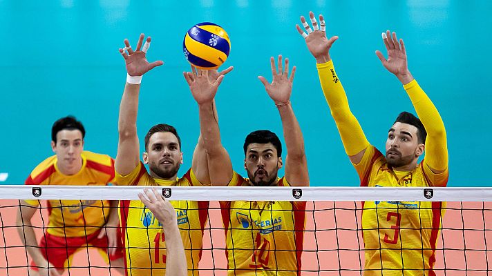 Voleibol - España gana 3-1 a Alemania y se mete en octavos del Europeo de voley