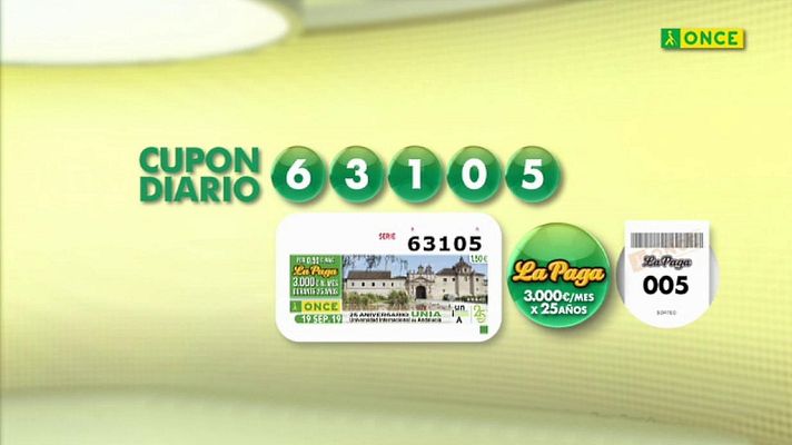 Sorteos ONCE - Sorteo ONCE - 19/09/19