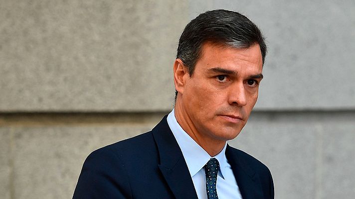 Telediario 1 - Sánchez asegura que "no dormiría tranquilo" si incorporase a ministros de Podemos en su gobierno