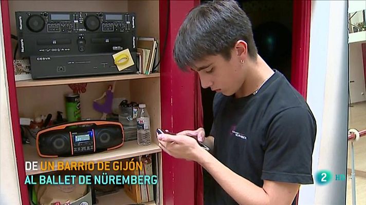 La 2 Noticias - De un barrio de Gijón al Ballet de Nüremberg