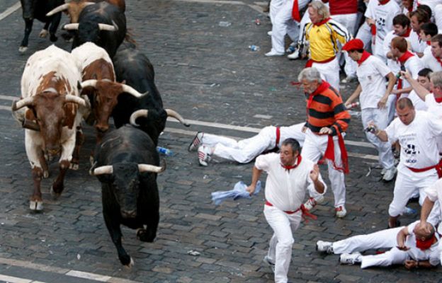 San Fermín - Encierro limpio de Alcurrucén