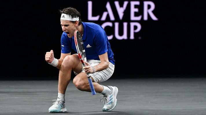 Tenis - Laver Cup 2019. 1r.partido individual: Thiem - Shapovalov
