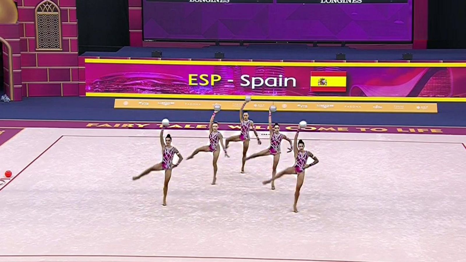 Gimnasia rítmica -Campeonato del Mundo: Competición general de grupos - ver ahora