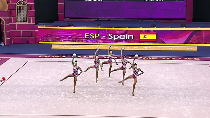 Gimnasia rítmica - Campeonato del Mundo: Competición general de grupos