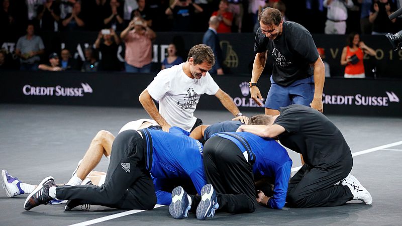 Zverev gana a Raonic y Europa celebra su tercera Laver Cup