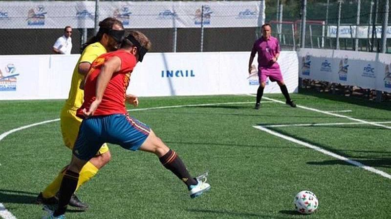 España pasa a la final del Europeo de fútbol para ciegos e irá a los Juegos