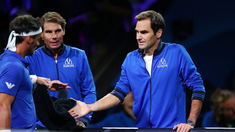 Federer y Nadal ejercen de entrenadores en la Laver Cup | Ver