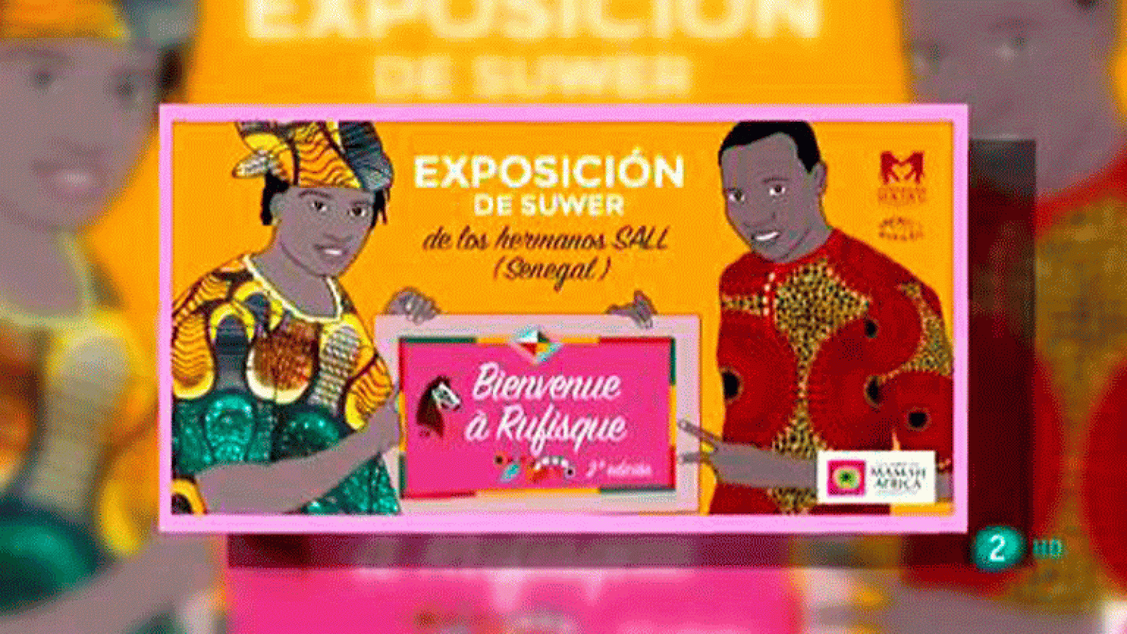 Exposición Suwer Senegal La aventura del saber mamahafrica  Bienvenue a Rufisque", de Mamadou Sall