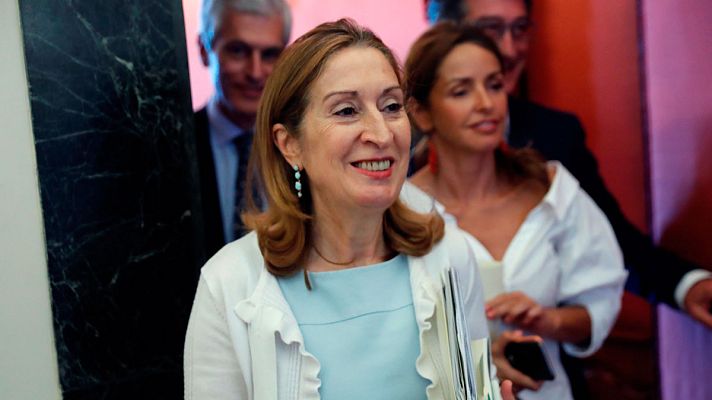 Telediario 1 - Ana Pastor: "Cada día me siento más feminista"