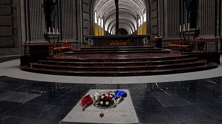 Telediario 1 - La exhumación de Franco se cuela en la precampaña