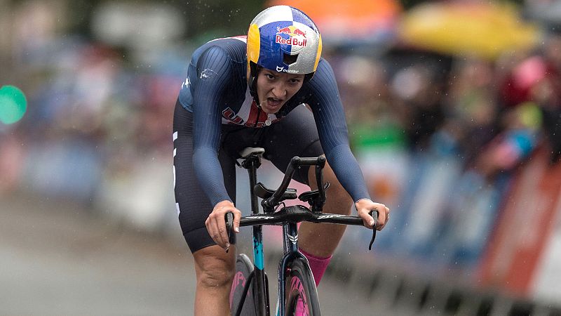 Mundial de ciclismo | La estadounidense Chloé Dygert vuela en la contrarreloj - Ciclismo | Ver