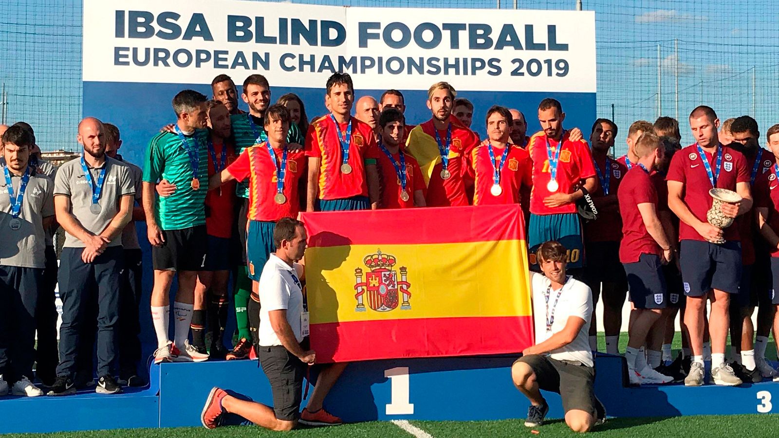 España se impone a Francia y levanta su octavo Europeo de fútbol para ciegos - RTVE.es - Conexión tdp | Ver