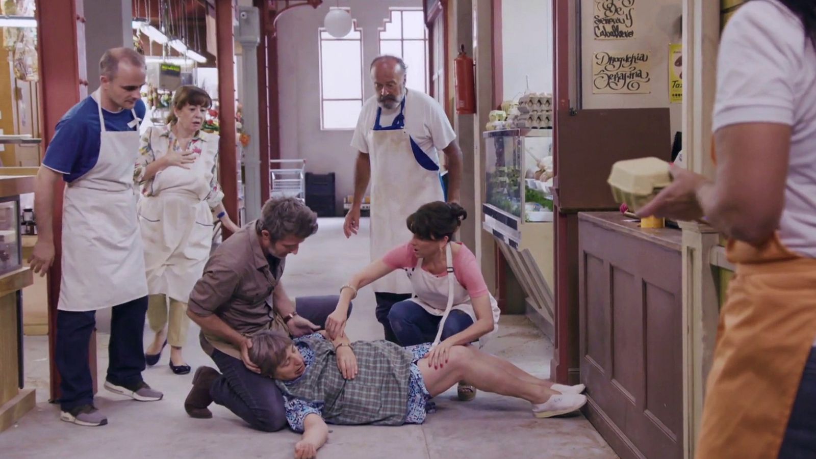 Serafina sufre un desmayo