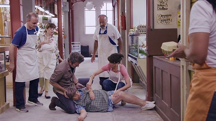 Mercado Central - Serafina sufre un desmayo