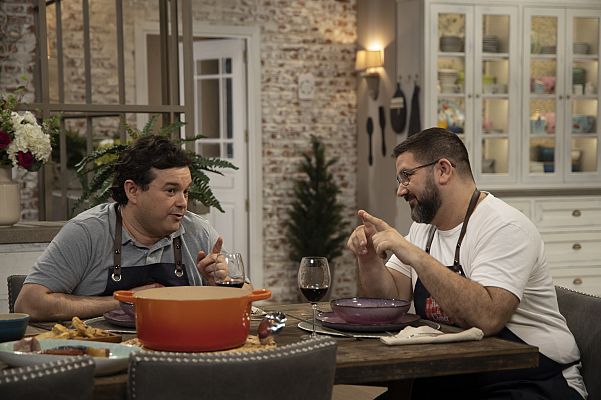 Hacer de comer - Berenjena frita y fabada