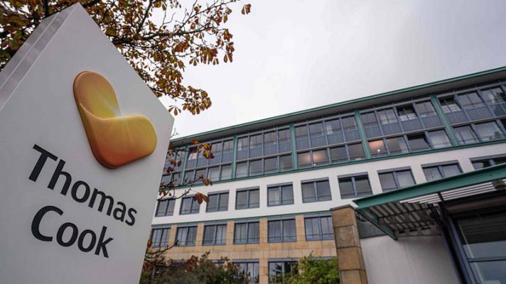 Telediario 1 - La quiebra de Thomas Cook arrastra a 26 de sus filiales