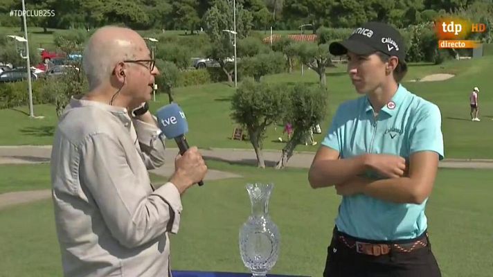 Golf - Carlota Ciganda: "Me encantaría ganar en Sitges"
