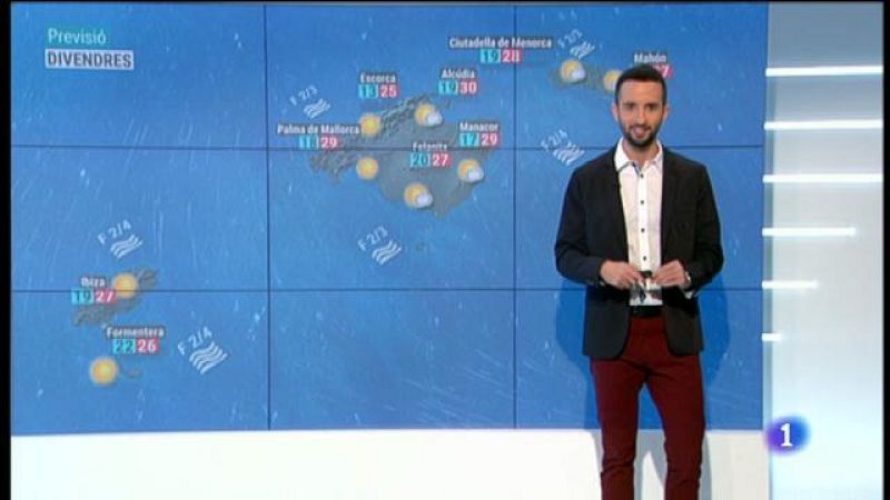El temps a les Illes Balears - 26/09/19