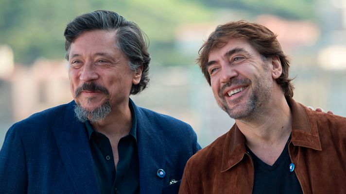 Telediario 1 - Javier Bardem presenta en San Sebastián el documental 'Santuario'