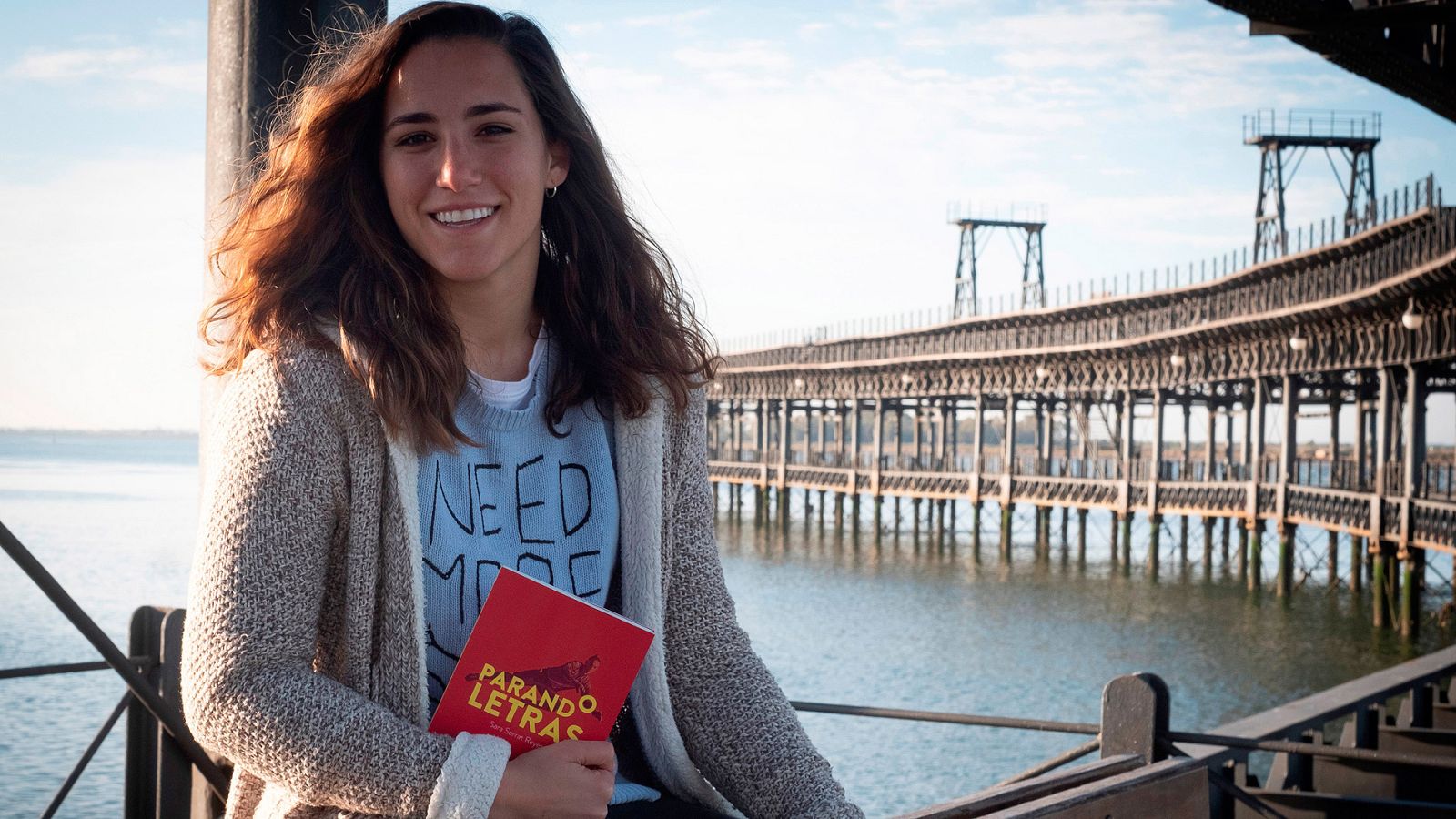 Sara Serrat, fútbol y literatura en la portería del Sevilla