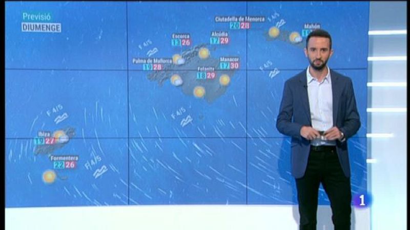 El temps a les Illes Balears - 27/09/19