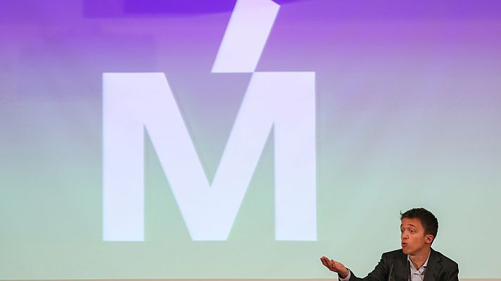 Telediario 1 - La aparición de Más País hace tambalear a Podemos que se queda sin líder en Murcia