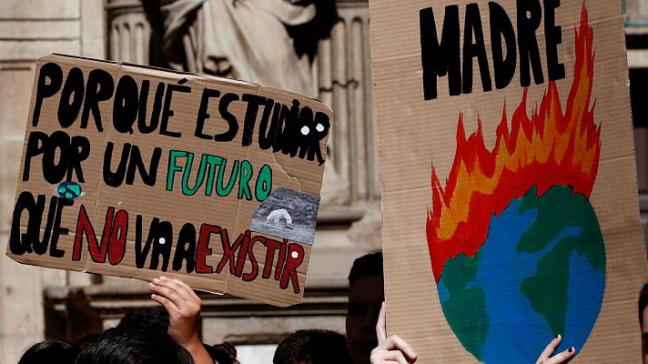 Modo Digital - Multitudinarias manifestaciones por toda España para apoyar la Huelga Mundial por el Clima