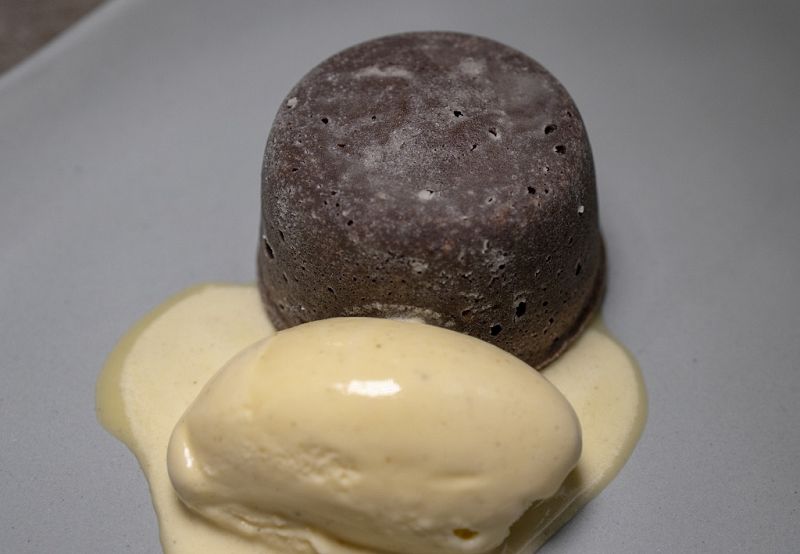 "Coulant de chocolate" de Dani García | Ver