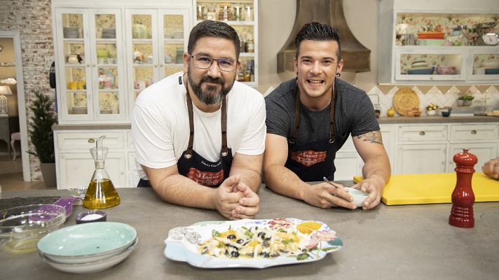 Hacer de comer - Remojón granadino y repollo con carne y arroz