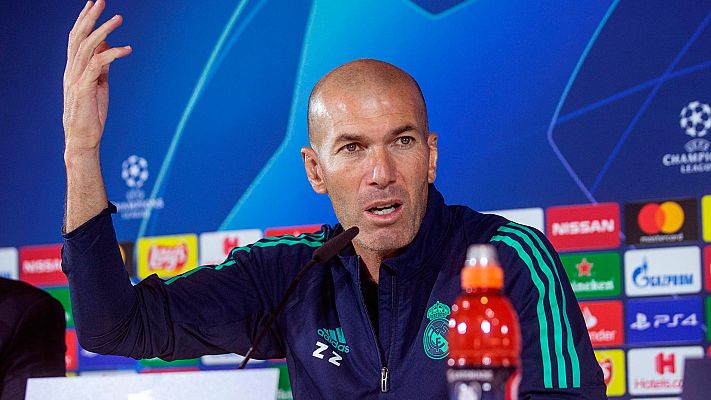 Fútbol - Zidane, sobre el partido contra el Brujas: "Es una oportunidad de devolver a la afición lo que se merece"