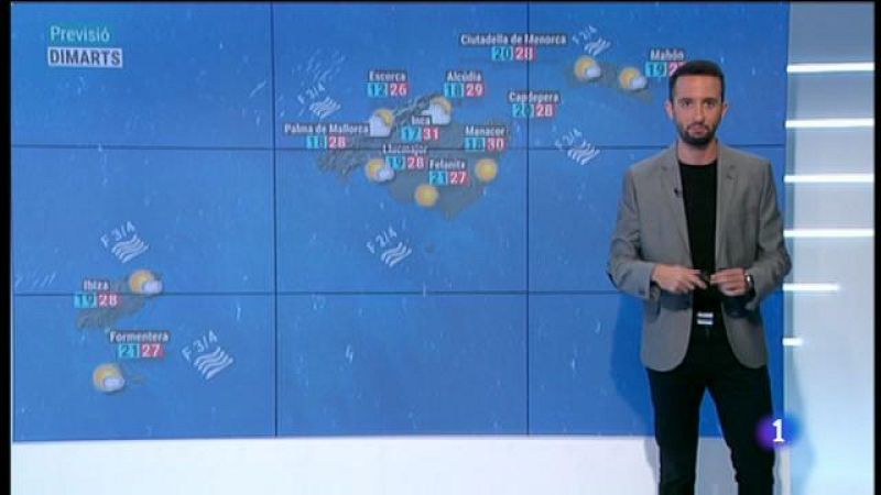 El temps a les Illes Balears - 30/09/19