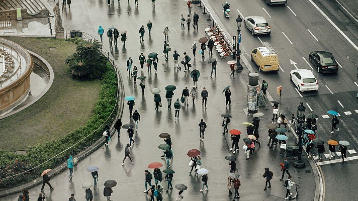 El tiempo - Posibilidad de precipitaciones localmente fuertes en el nordeste de Cataluña