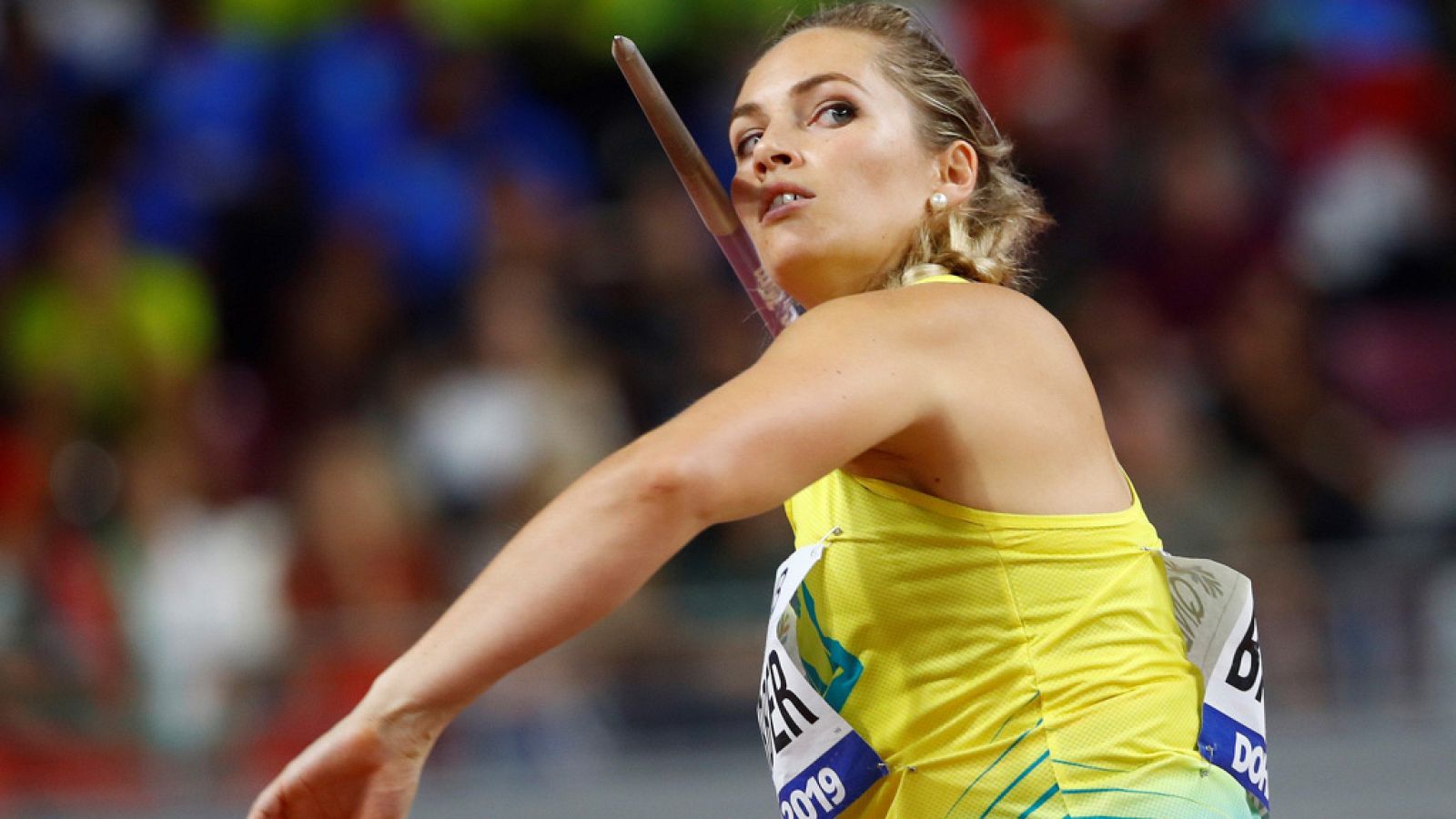 Mundial de atletismo | Lanzamiento de Barber con el que ganó el oro en jabalina - Atletismo | Ver