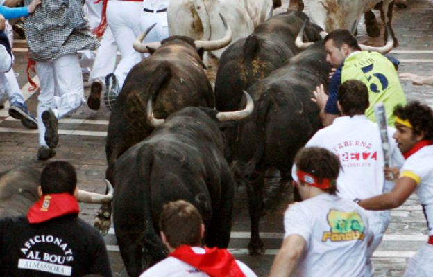 San Fermín - Segundo encierro San Fermín 2009