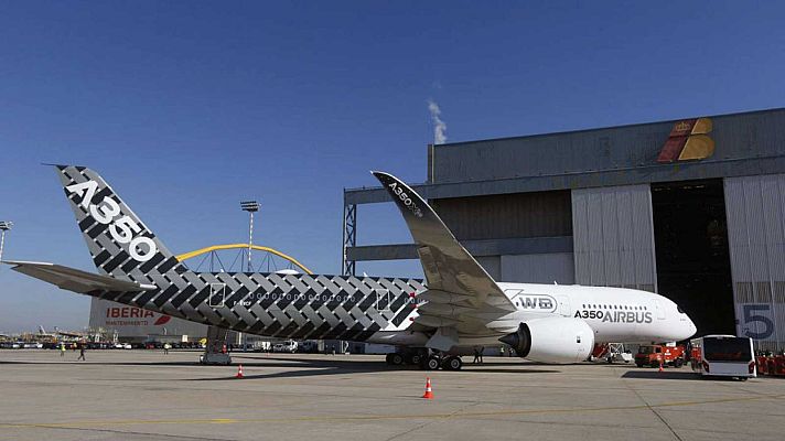 Telediario 1 - El conflicto Airbus-Boeing se inclina a favor de EE.UU. que amenaza con sanciones a la UE