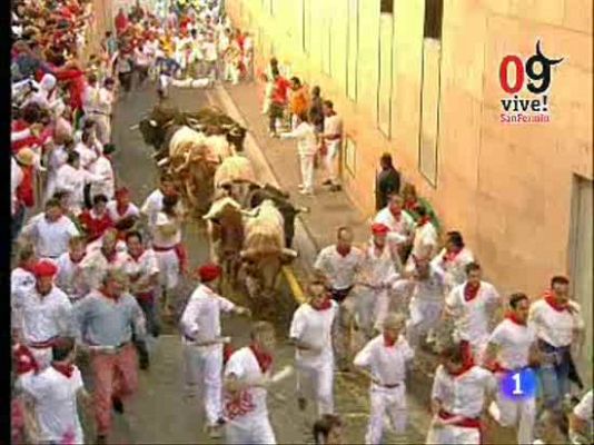 San Fermín - II encierro 2009.Cuesta Sto Domingo