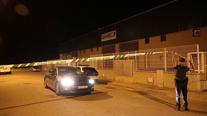 Telediario 1 - La Guardia Civil detiene a dos personas por el asesinato de un empresario vasco en Zaragoza