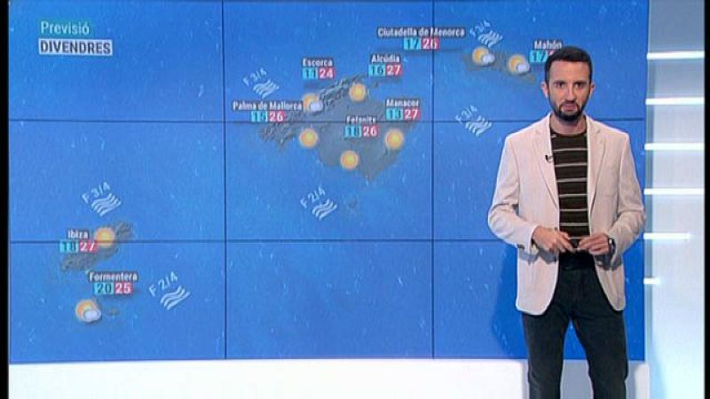 El temps a les Illes Balears - 03/10/19