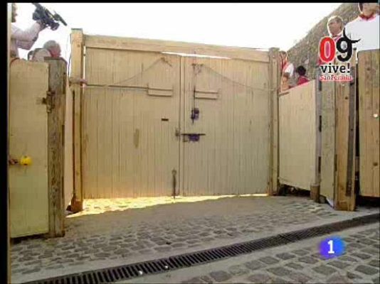 San Fermín - II encierro 2009. Primera anécdota