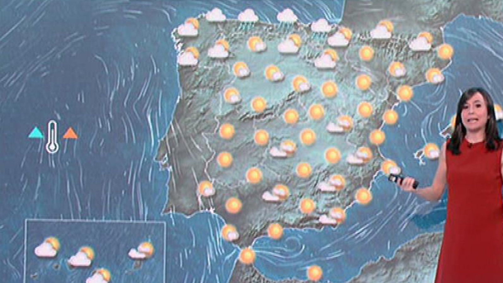 El tiempo - Tiempo estable y temperaturas altas en la Península