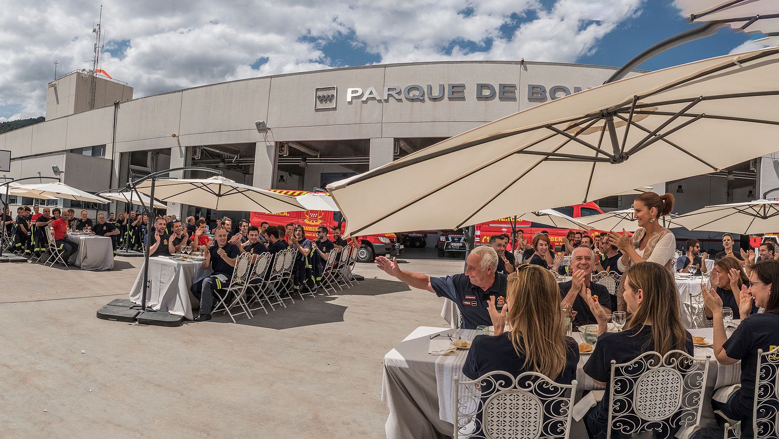 As� fue la preparaci�n del espectacular exterior en Navacerrada | Ver