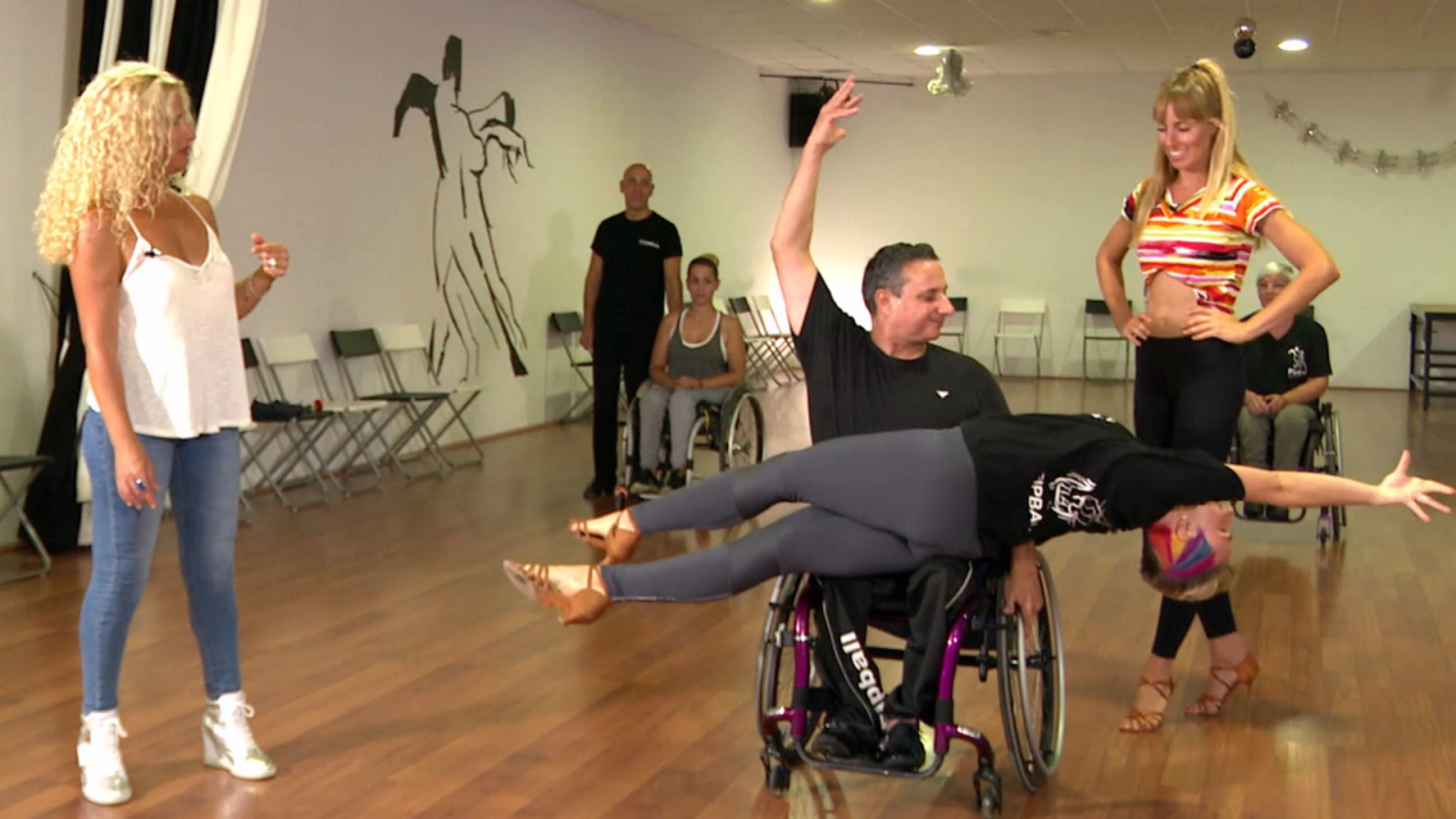 Baile en silla de ruedas