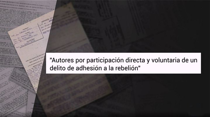 Telediario 1 - Las Trece rosas fueron condenadas por "adhesión a la rebelión" ni por torturas ni violación