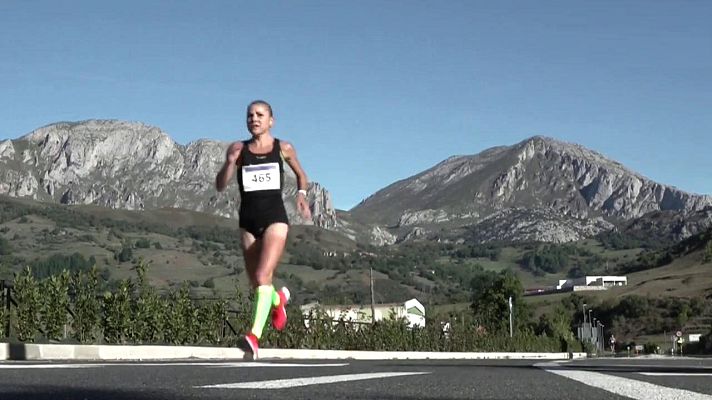 Atletismo - Carrera Panes-Potes. Subida al desfiladero