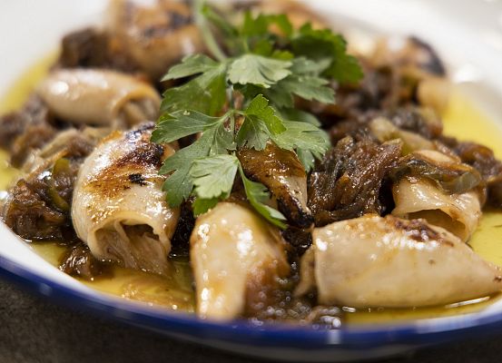 RTVE Cocina - "Chipirones Pelayo" de Diego Guerrero